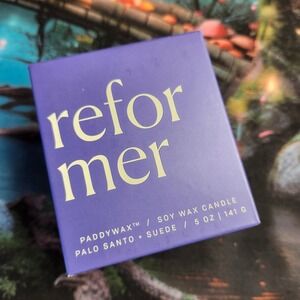 Paddywax Reformer Candle Palo Santo + Suede Soy Wax‎ 5 oz New in Box